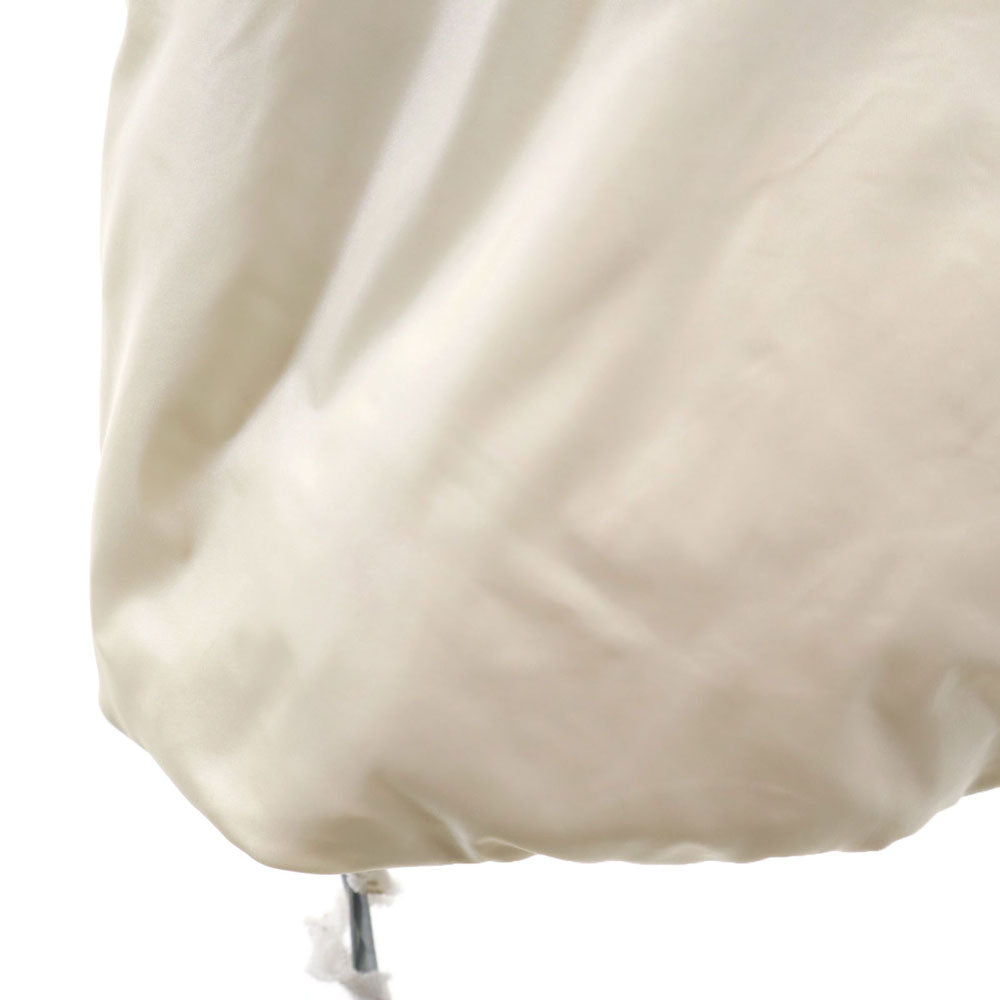 未使用 エルマンノシェルヴィーノ ダウンコート アイボリー レディース