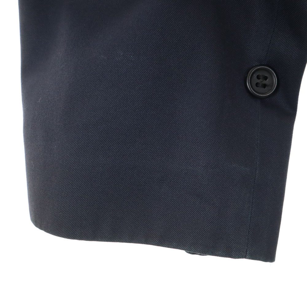 バーバリーズ 80s 90s オールド 英国製 長袖 コート ネイビー系 Burberrys メンズ