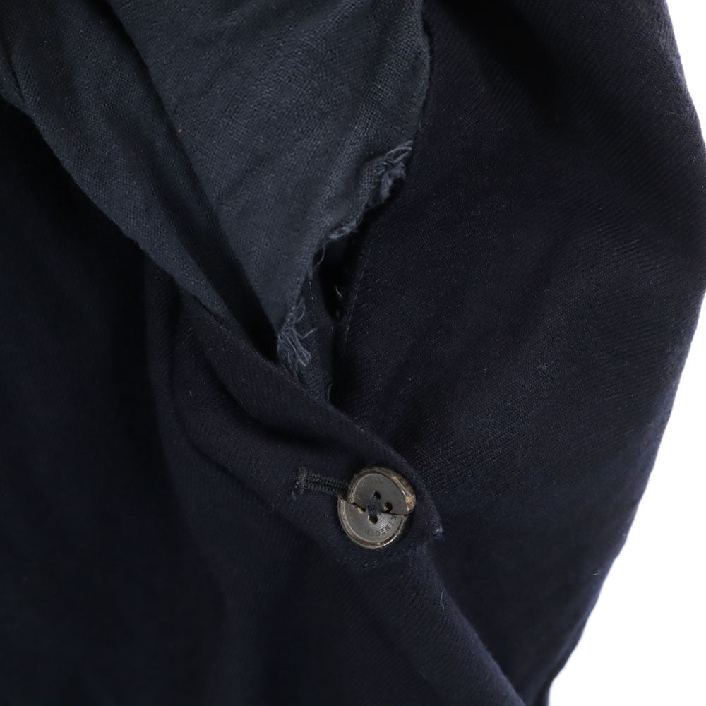 マッキントッシュ ウール 長袖 ステンカラーコート 38 ネイビー系 Mackintosh メンズ