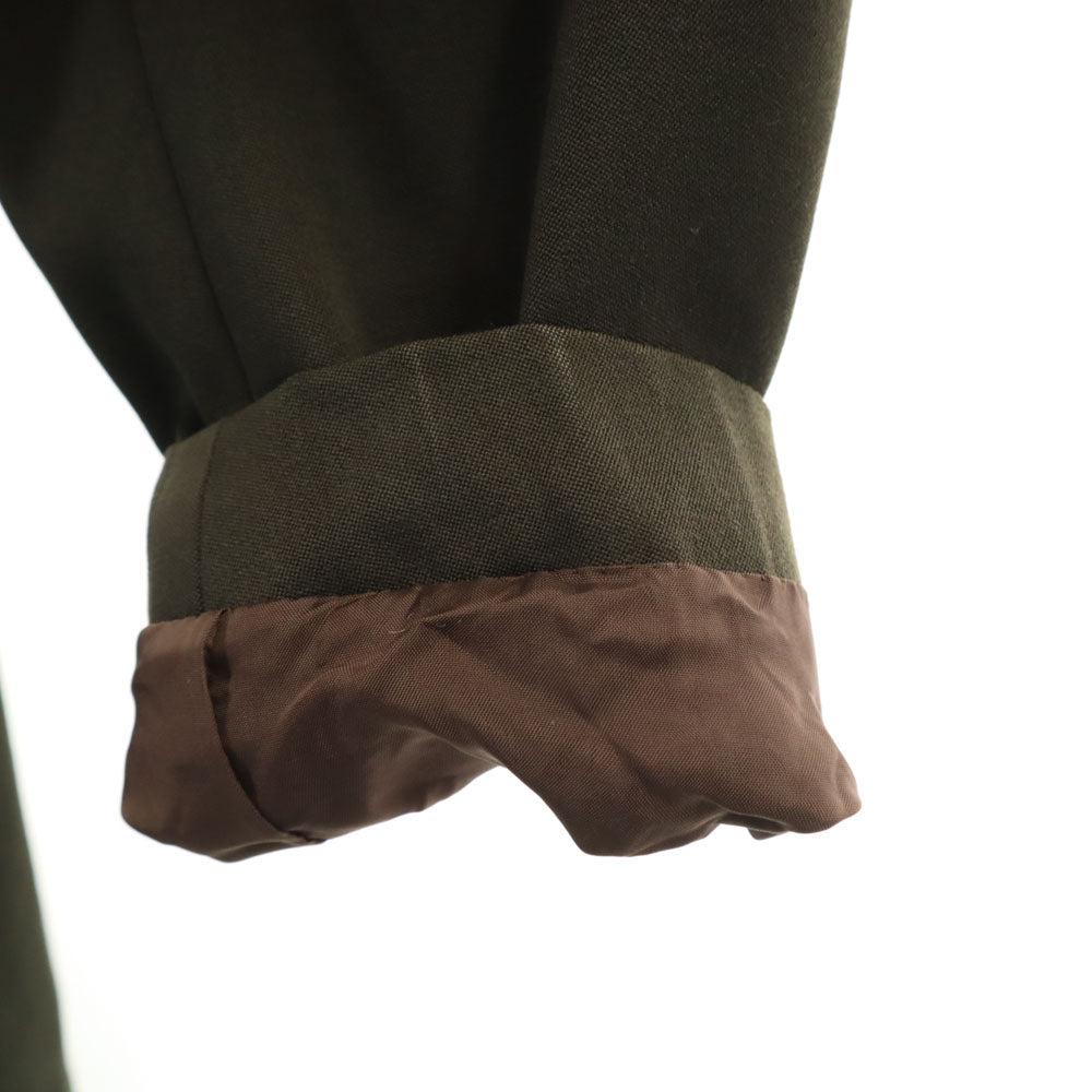 Chloe クロエ ショールカラー コート カーキ系 レディース