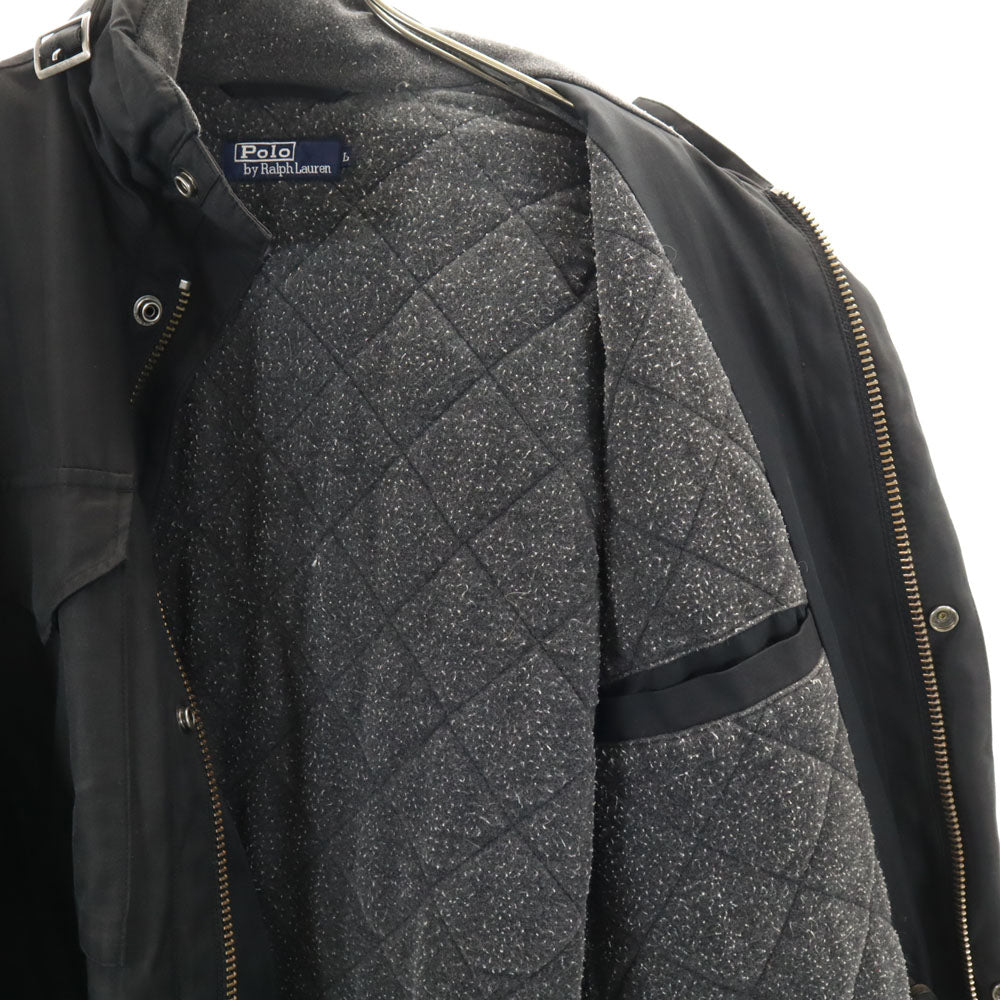 Polo by Ralph Lauren ポロバイラルフローレン ミリタリージャケット L ブラック系 中綿入り メンズ