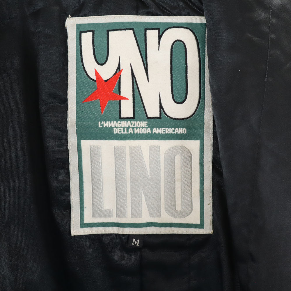 UNO LINO レザーコート M ブラック メンズ