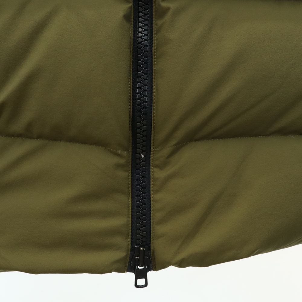 THE NORTH FACE ノースフェイス NDW91764 ウィンドストッパー ダウンコート M カーキ アウトドア レディース