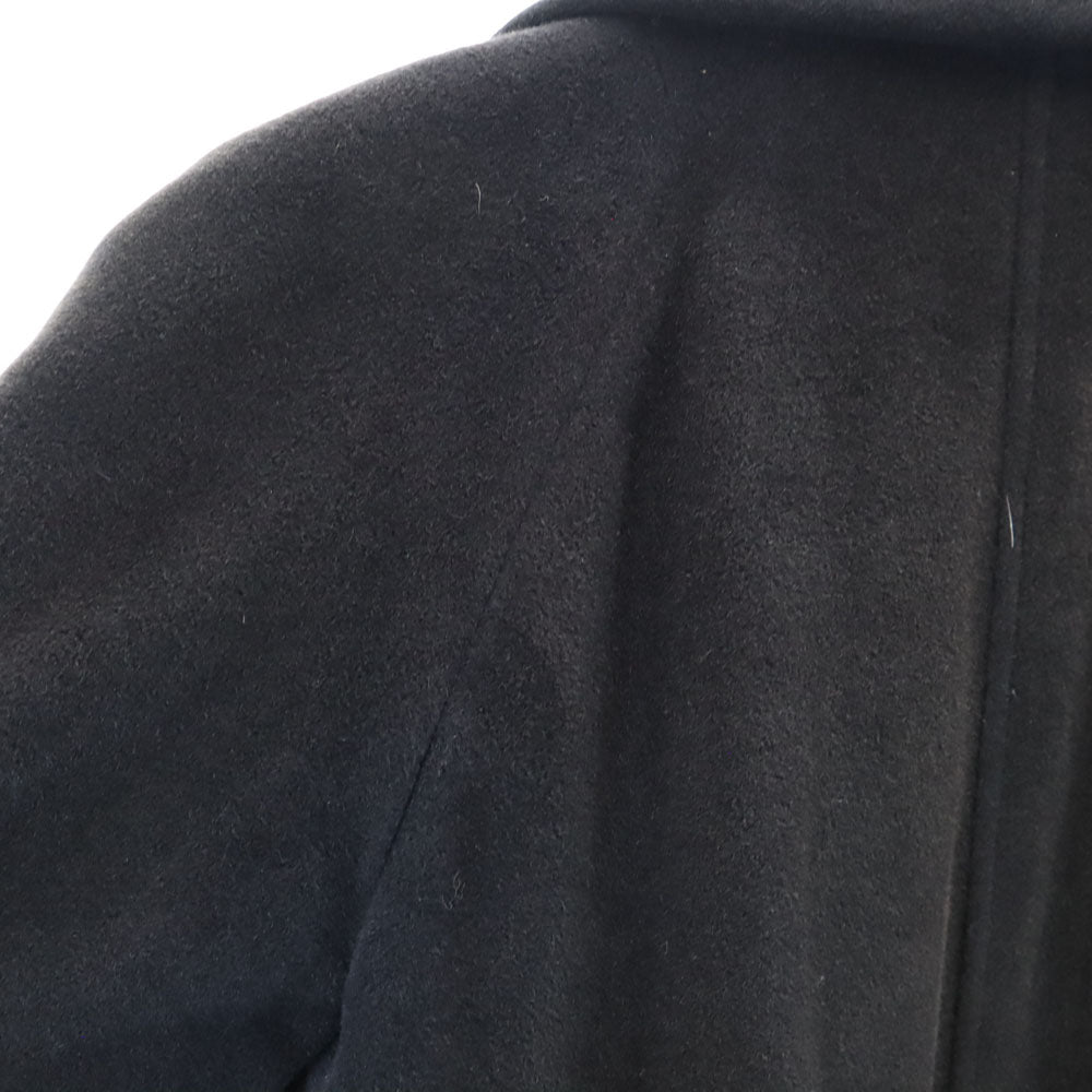 アルマーニコレッツォーニ アンゴラブレンド チェスターコート 38 ブラック ARMANI COLLEZIONI メンズ