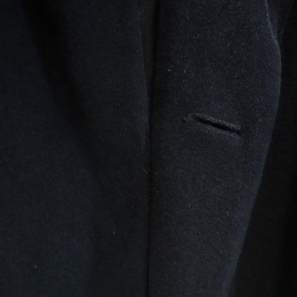 アルマーニコレッツォーニ アンゴラブレンド チェスターコート 38 ブラック ARMANI COLLEZIONI メンズ