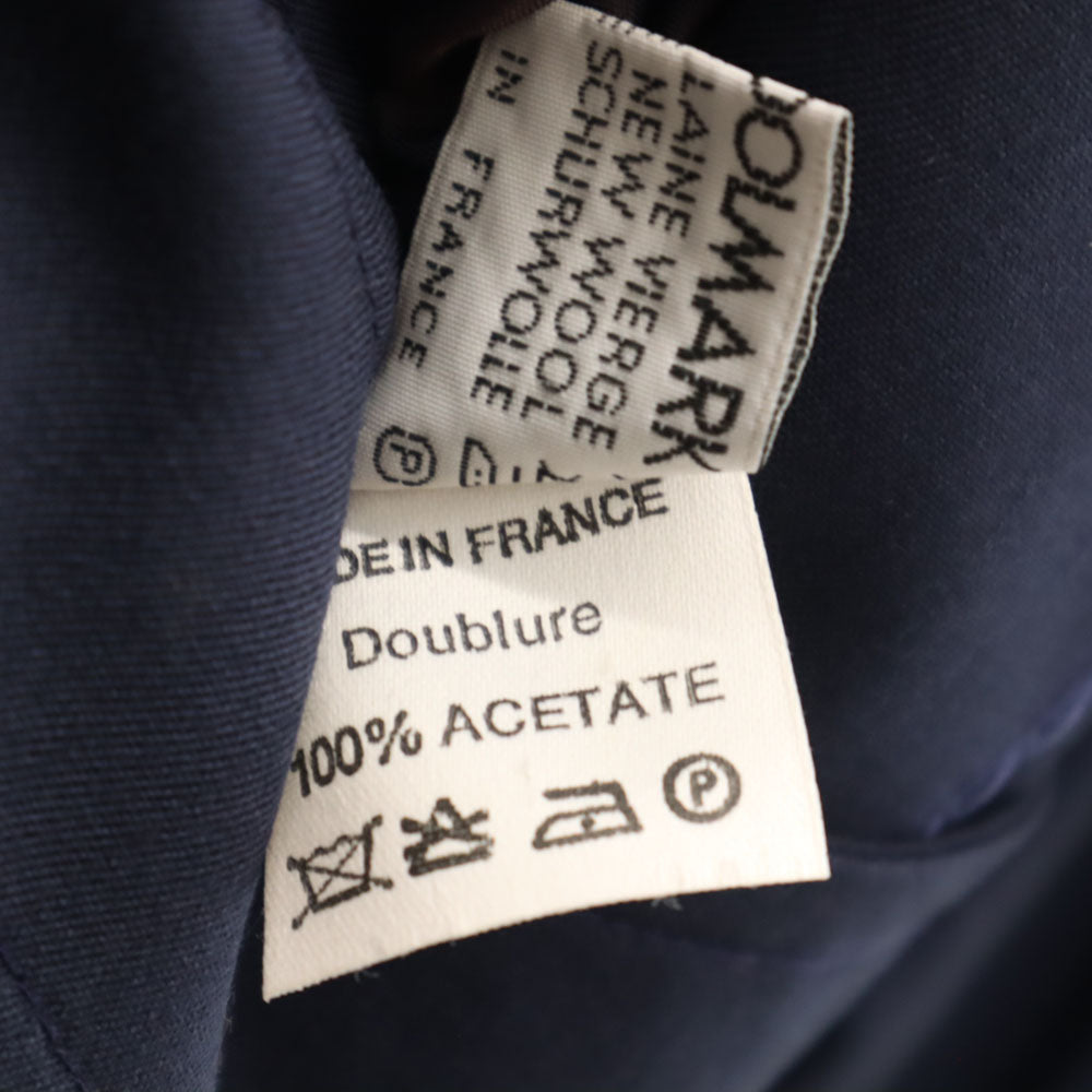 CELINE セリーヌ ウール 長袖 ガウンコート ネイビー系 レディース