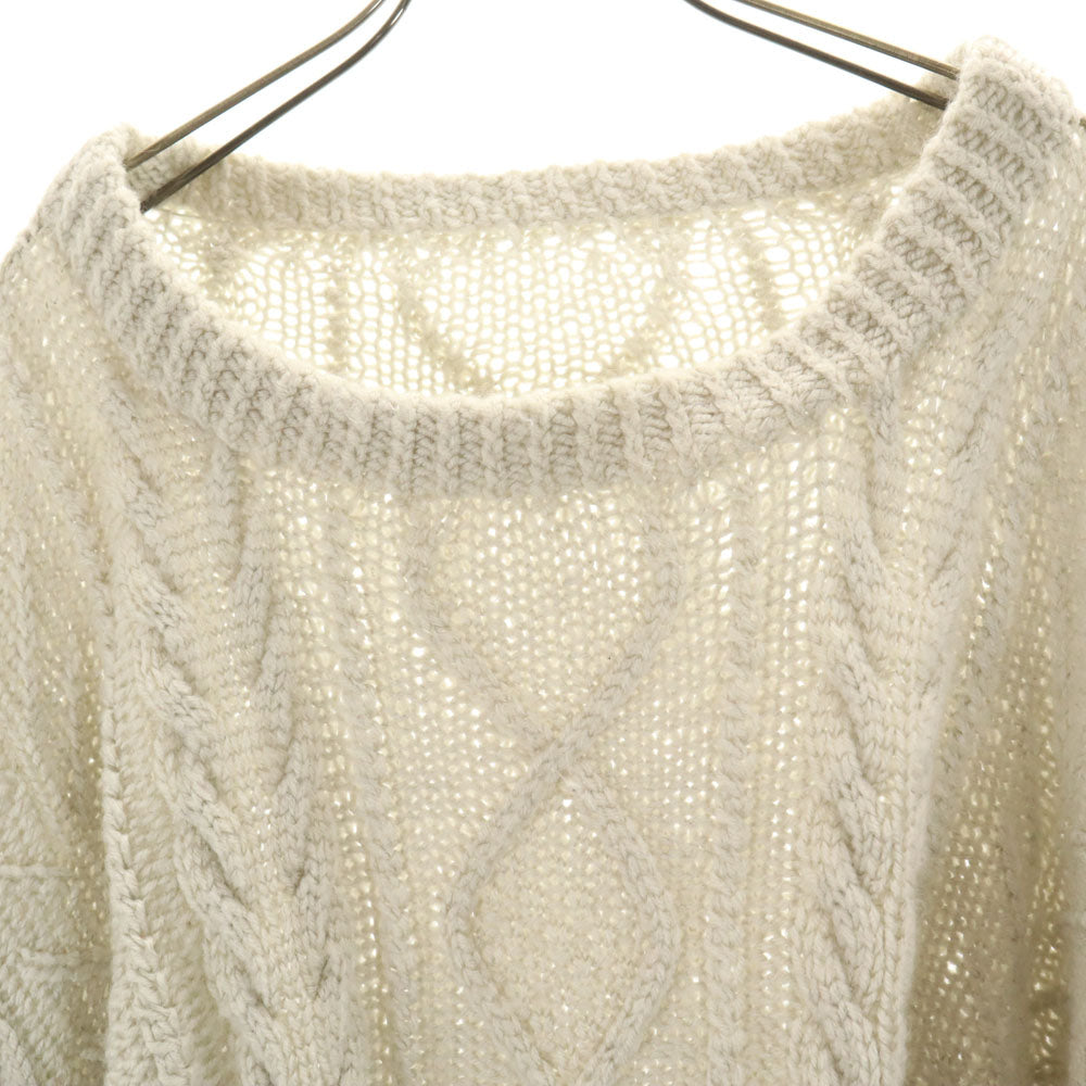 OLD オールド 80s 90s 長袖 オーバーシルエット セーター グレー系 ニット メンズ