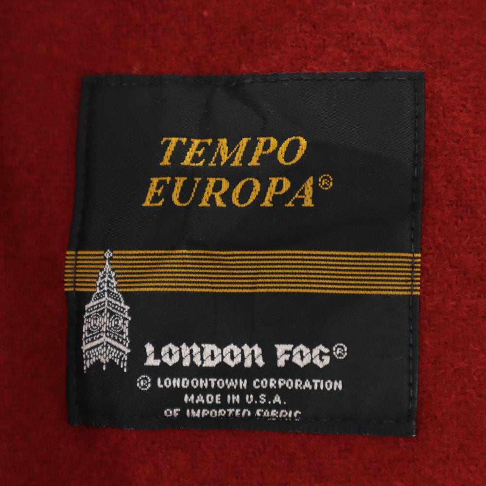 LONDON FOG ロンドンフォグ 80s USA製 ヴィンテージ ステンカラーコート 10 カーキベージュ ライナー付き レディース