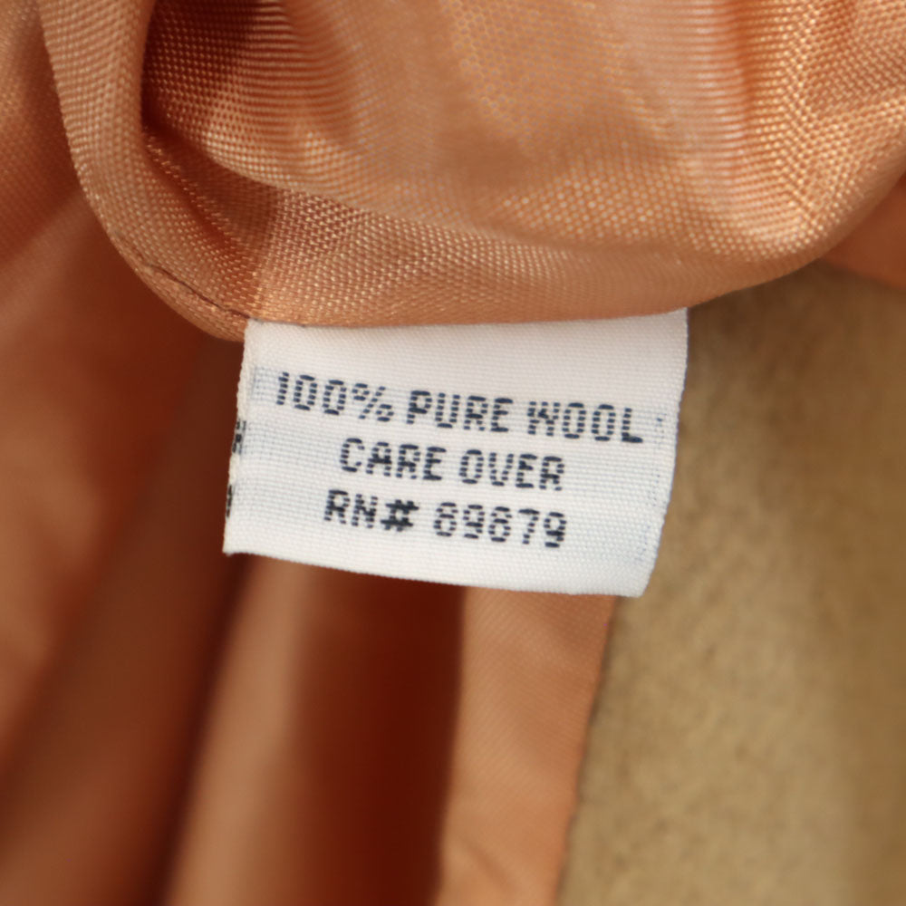 Mackintosh マッキントッシュ 90s オールド USA製 メルトン ダッフルコート ベージュ系 レディース