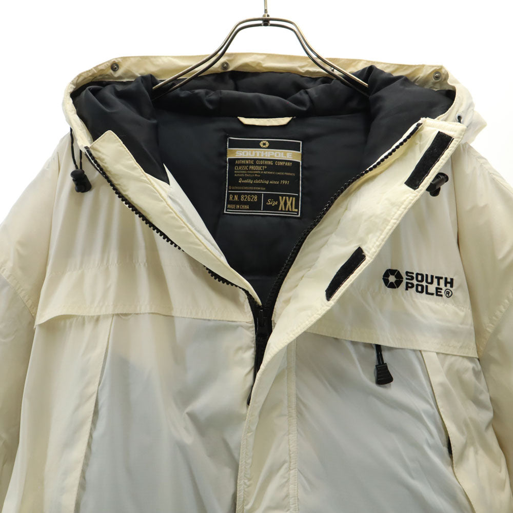 SOUTH POLE サウスポール ダウンコート XXL ホワイト ビックサイズ メンズ