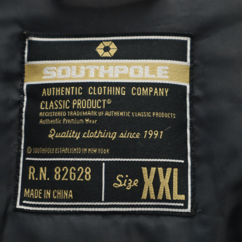 SOUTH POLE サウスポール ダウンコート XXL ホワイト ビックサイズ メンズ