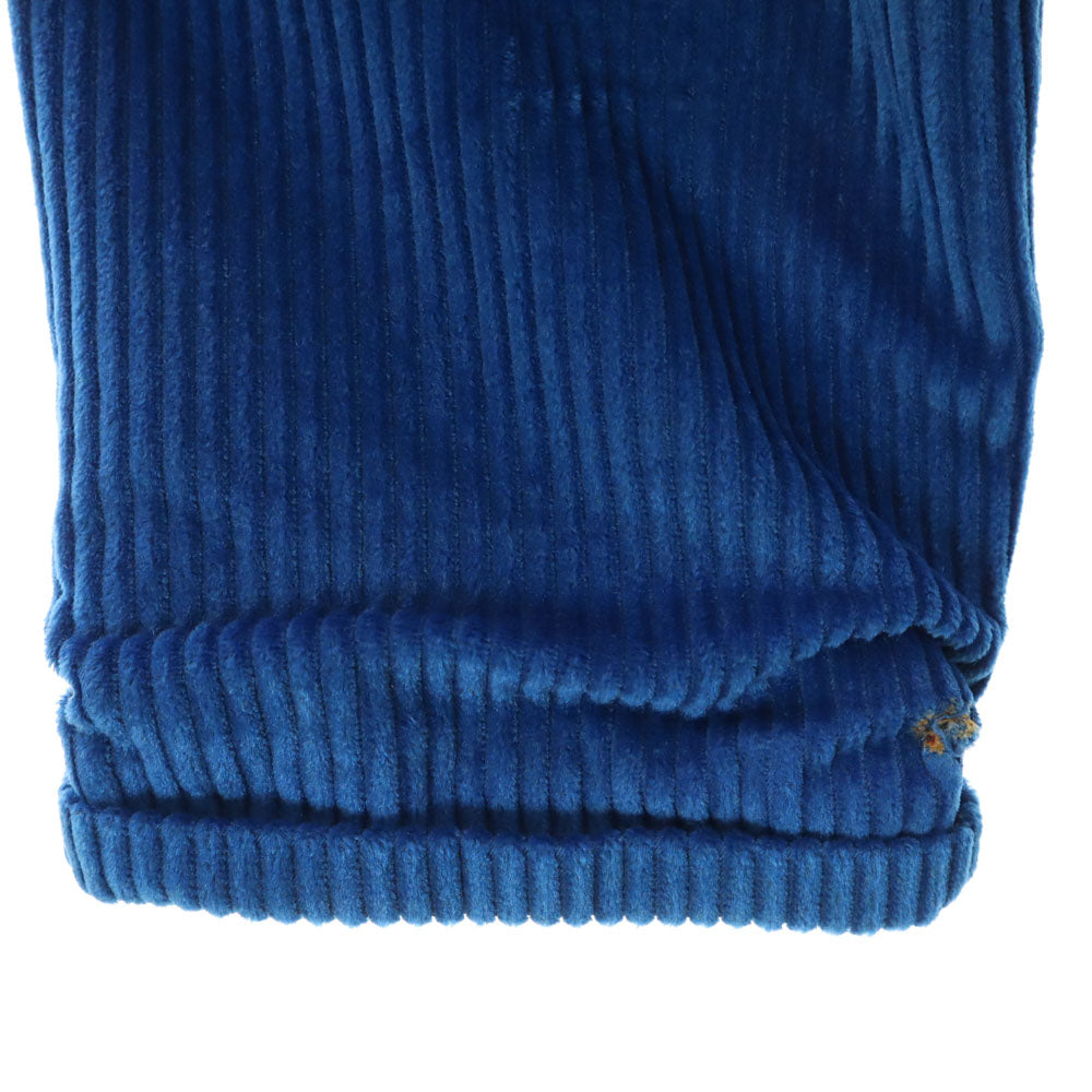 クリスチャンディオールスポーツ 90s オールド コーデュロイ ダッフルコート L ブルー Christian Dior SPORTS レディース