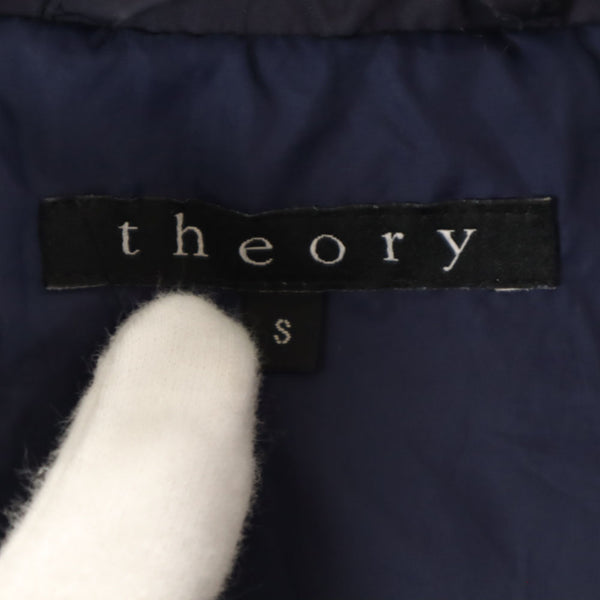 セオリー ダウンコート S ネイビー theory レディース