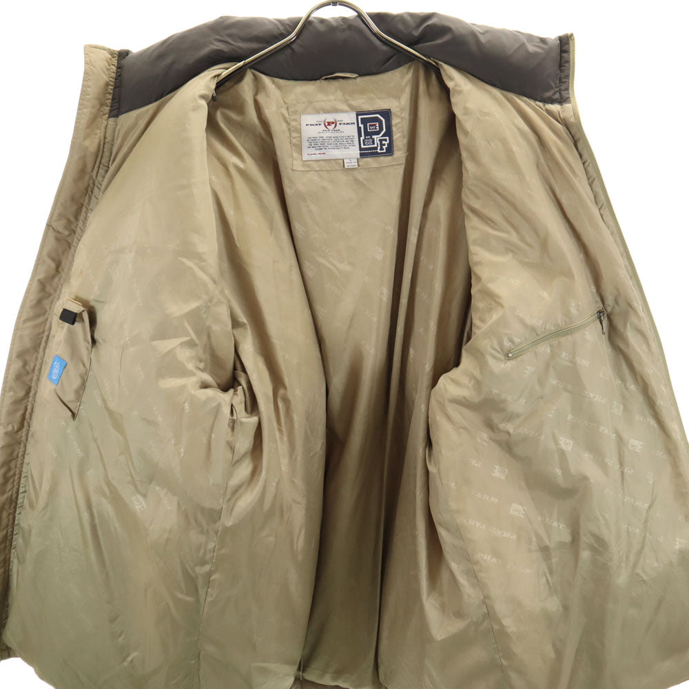 PHAT ファットファーム ダウンジャケット L グレージュ PHAT FARM メンズ FARM ダウンジャケット ブラック 90\\\\u0027sPHAT FARM ダウン