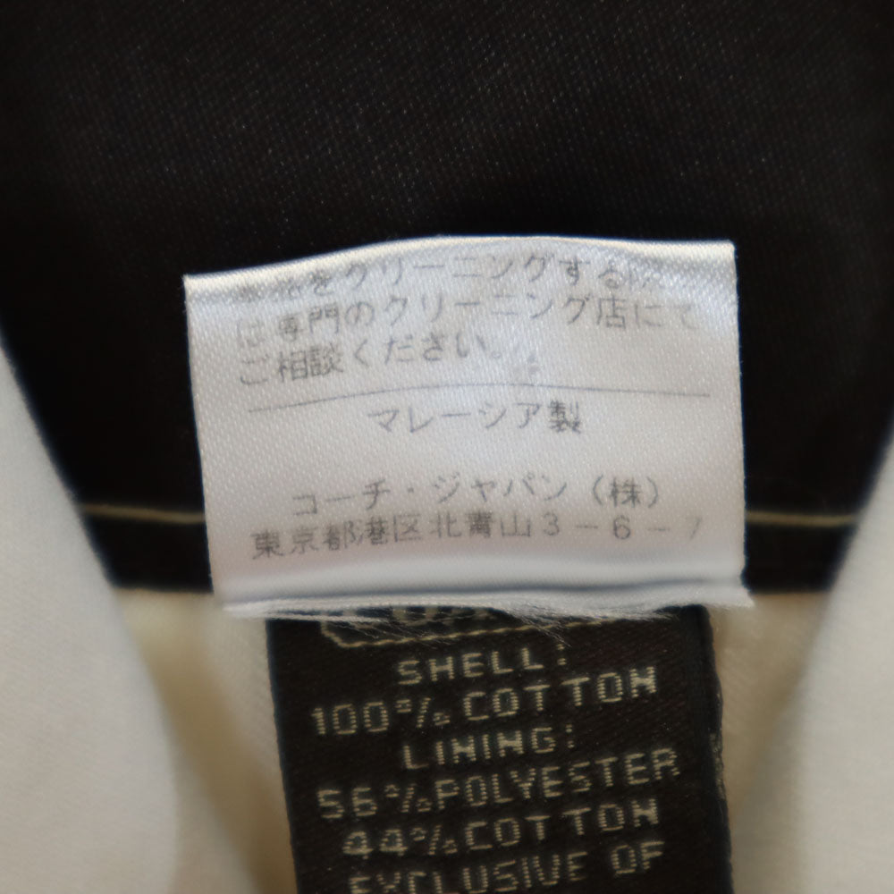 COACH コーチ トレンチコート 2 ホワイト レディース