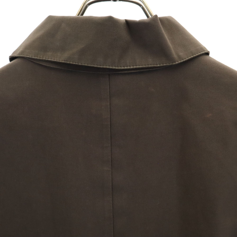 Mackintosh マッキントッシュ スコットランド製 ステンカラーコート 38 ブラウン メンズ