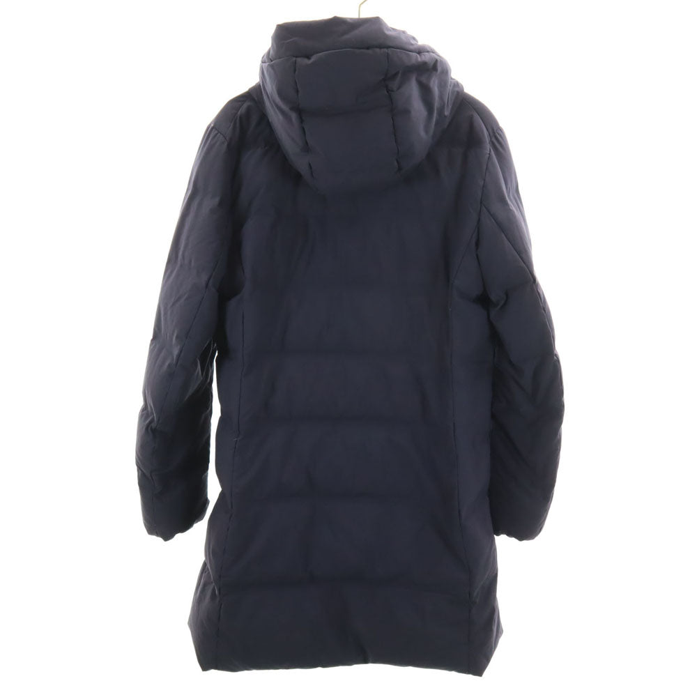 UNIQLO ユニクロ シームレス ダウンコート L ネイビー レディース