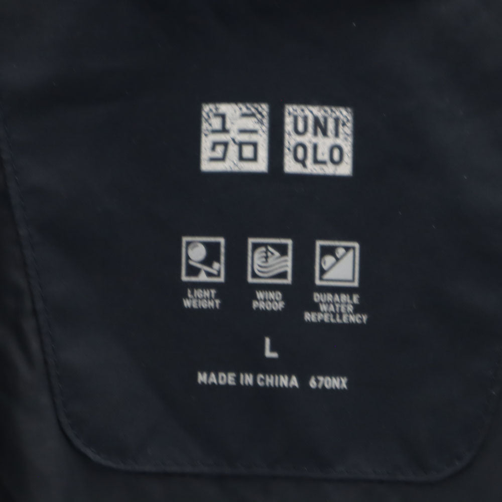 UNIQLO ユニクロ シームレス ダウンコート L ネイビー メンズ