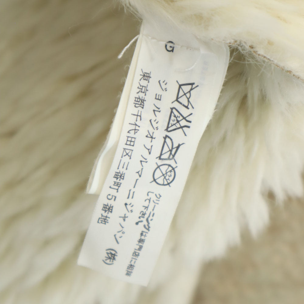 ARMANI JEANS アルマーニジーンズ フェイクレザー ロングコート 6 ベージュ レディース