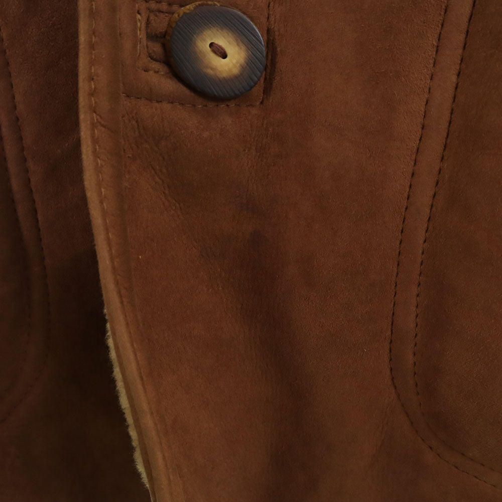 VINTAGE ヴィンテージ 70s 80s ムートンコート 40 ブラウン メンズ