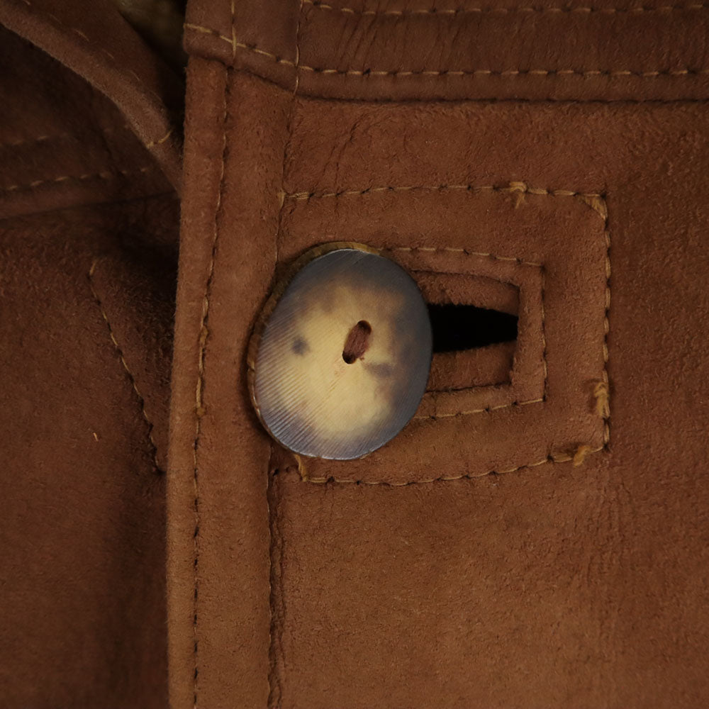 VINTAGE ヴィンテージ 70s 80s ムートンコート 40 ブラウン メンズ