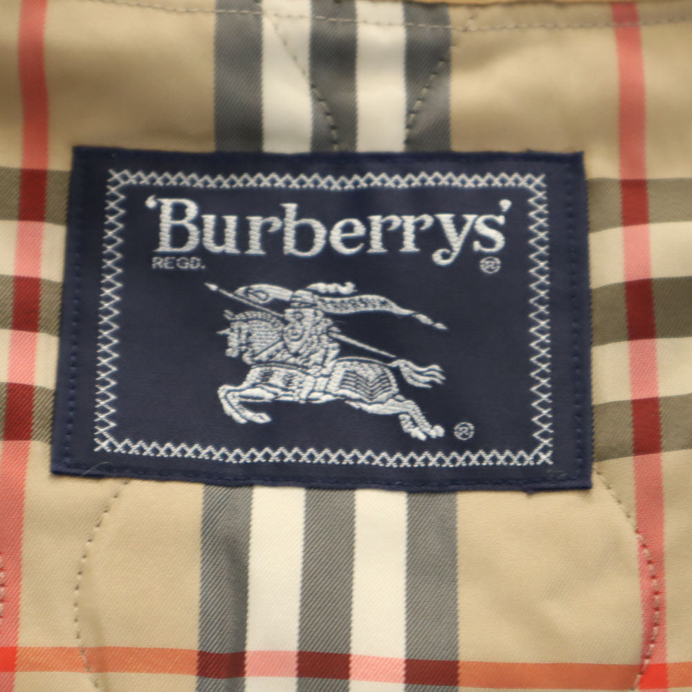Burberrys バーバリーズ 90s 三陽商会 日本製 オールド コート LY オリーブ系 ライナー付き メンズ