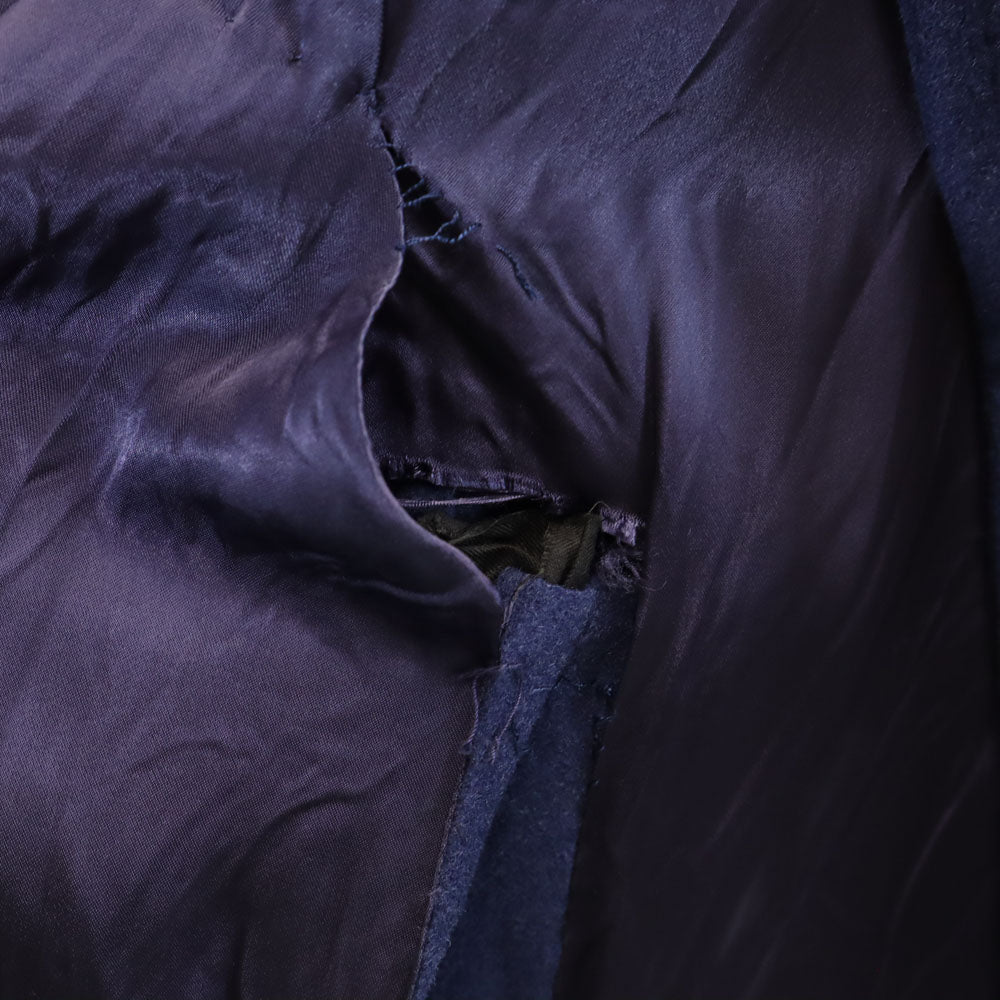 US AIR FORCE アメリカ空軍 50s ヴィンテージ ウールブレンド ウールコート 35XS ブルー オーバーコート ミリタリー メンズ