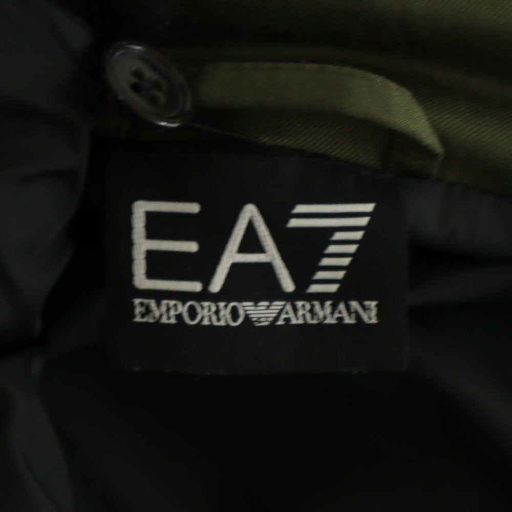Emporio Armani エンポリオアルマーニ モッズコート L カーキ EA7 ライナー付き レディース