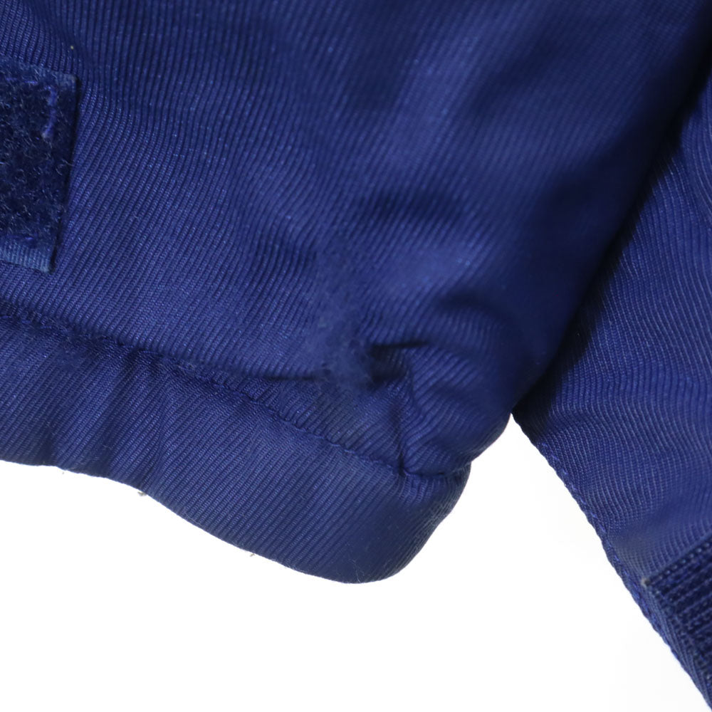 mont-bell モンベル コート M 青紺 アウトドア 裏フリース ポーラテック メンズ