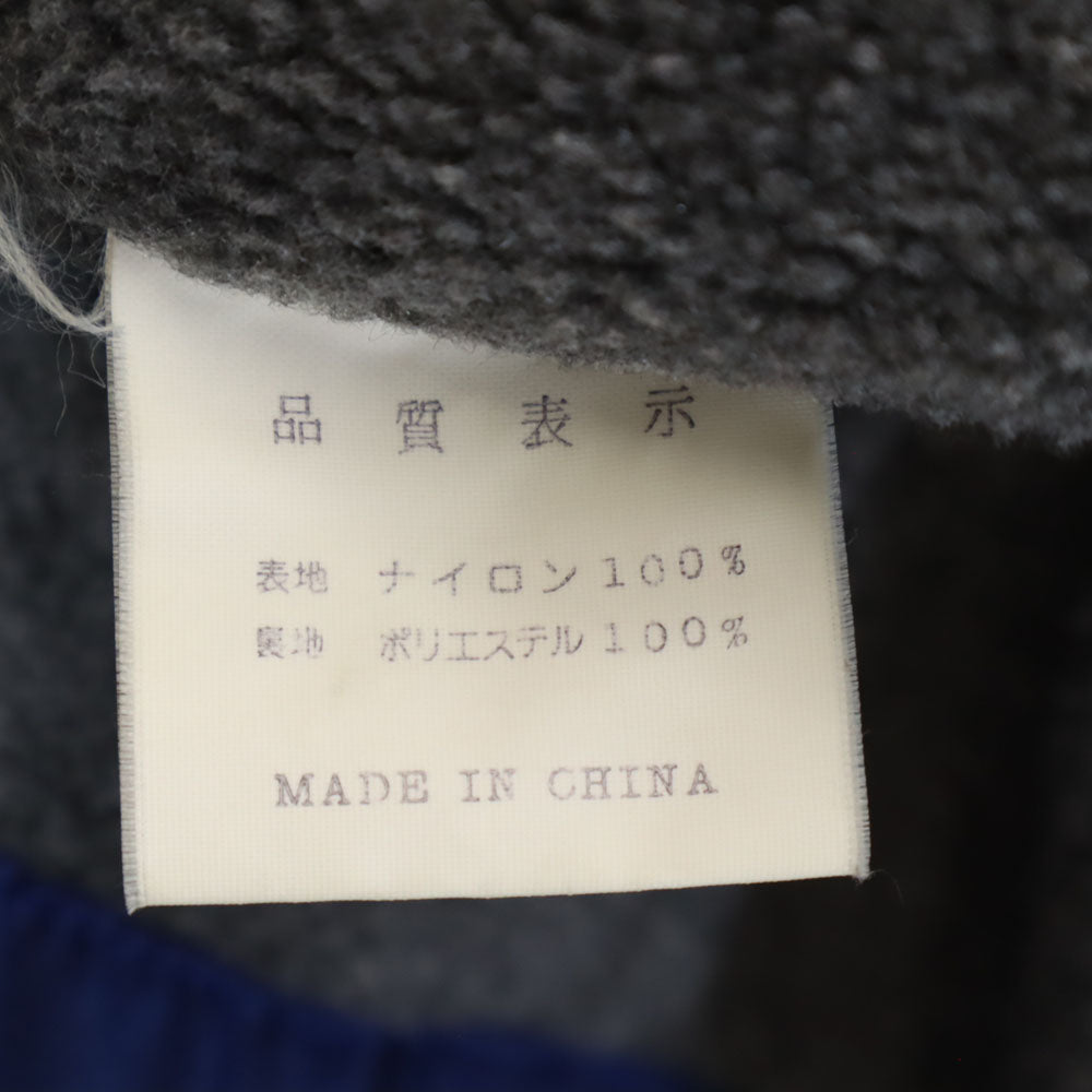 mont-bell モンベル コート M 青紺 アウトドア 裏フリース ポーラテック メンズ