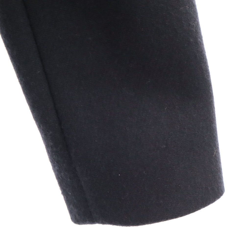 LIDNM リドム ウールブレンド ウール チェスターコート M ネイビー メンズ