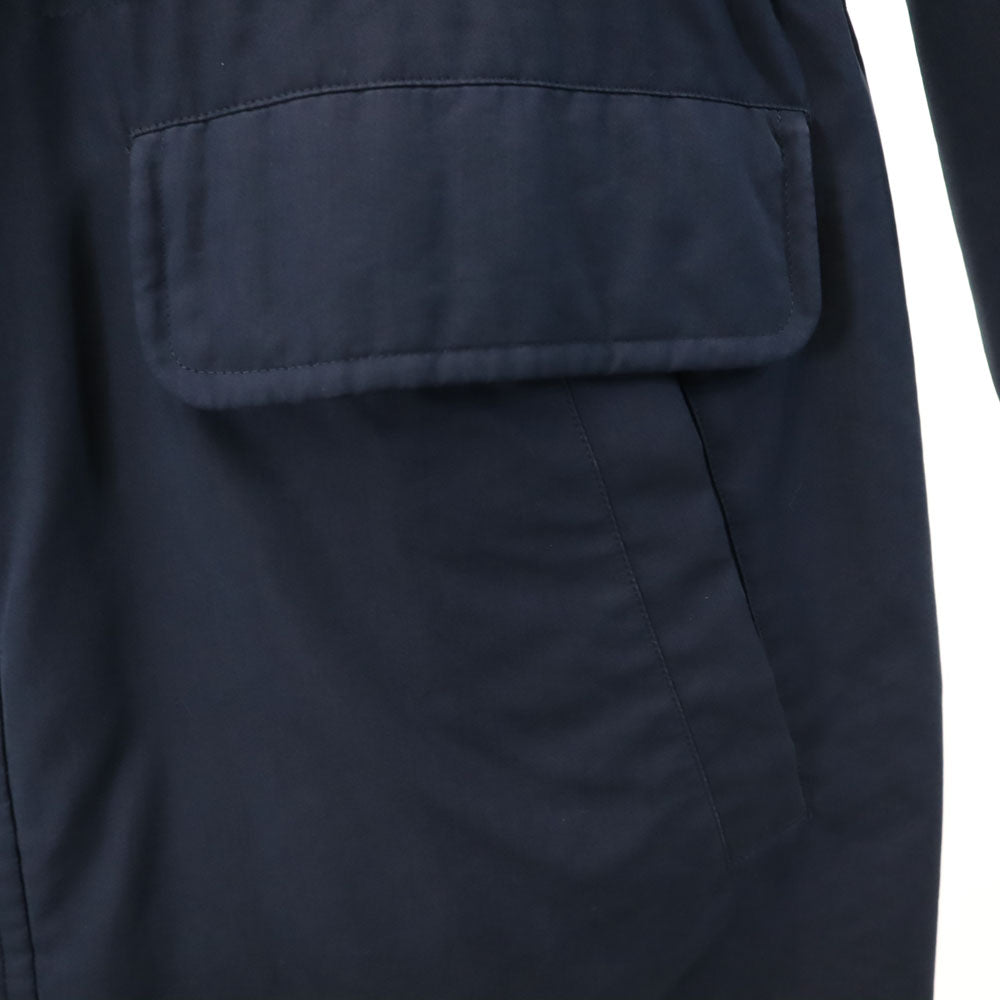 Burberrys バーバリーズ 90s オールド C-TK83 白タグ ステンカラーコート M ネイビー ライナー欠品 メンズ