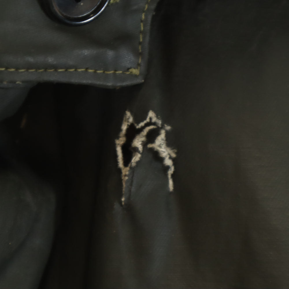 US NAVY アメリカ海軍 40s ヴィンテージ NXSs18795 ネイビデパートメント バーンストーマー コート 40 ブラック ミリタリー 襟ムートン メンズ