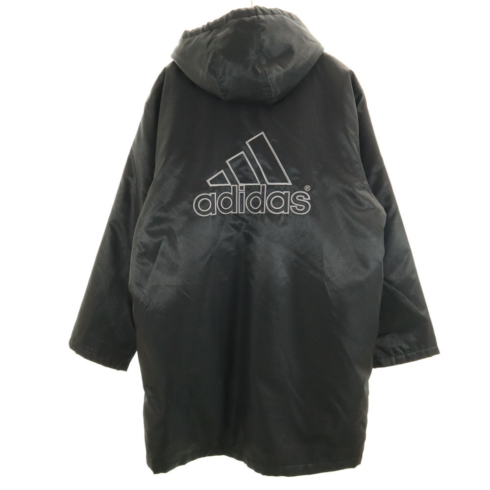 アディダス 中綿コート M ブラック adidas 裏ボア メンズ