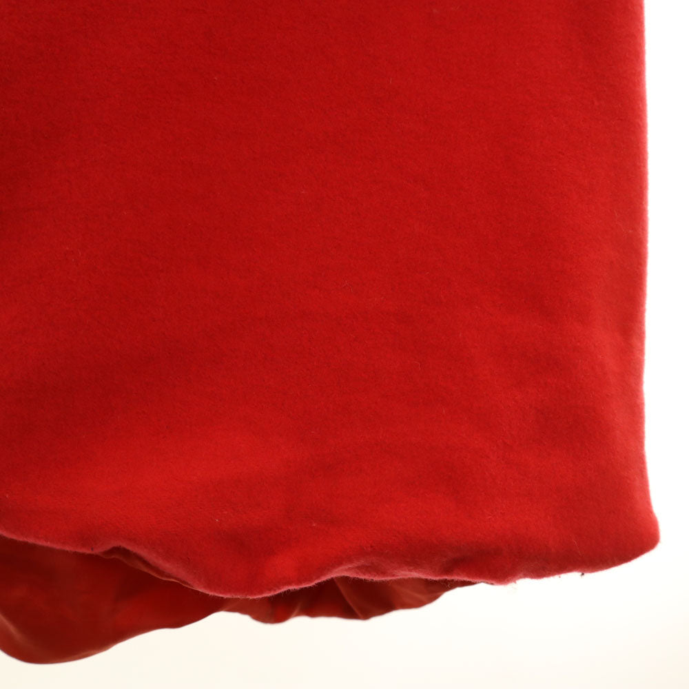 FENDI フェンディ 90s イタリア製 オールド ショールカラー コート 42 レッド レディース