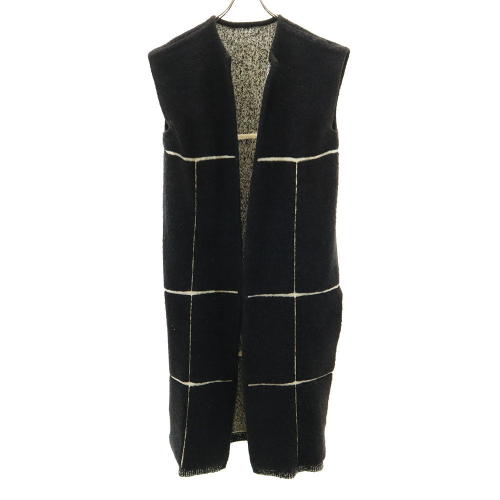 AMERI UNDRESSED アメリ 1120730191 ロング ニットベスト F ブラック メンズ