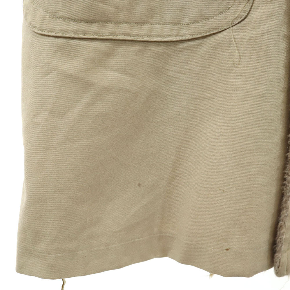 LONDON FOG ロンドンフォグ 70s ヴィンテージ アルスター コート 40 ベージュ 裏ファー メンズ