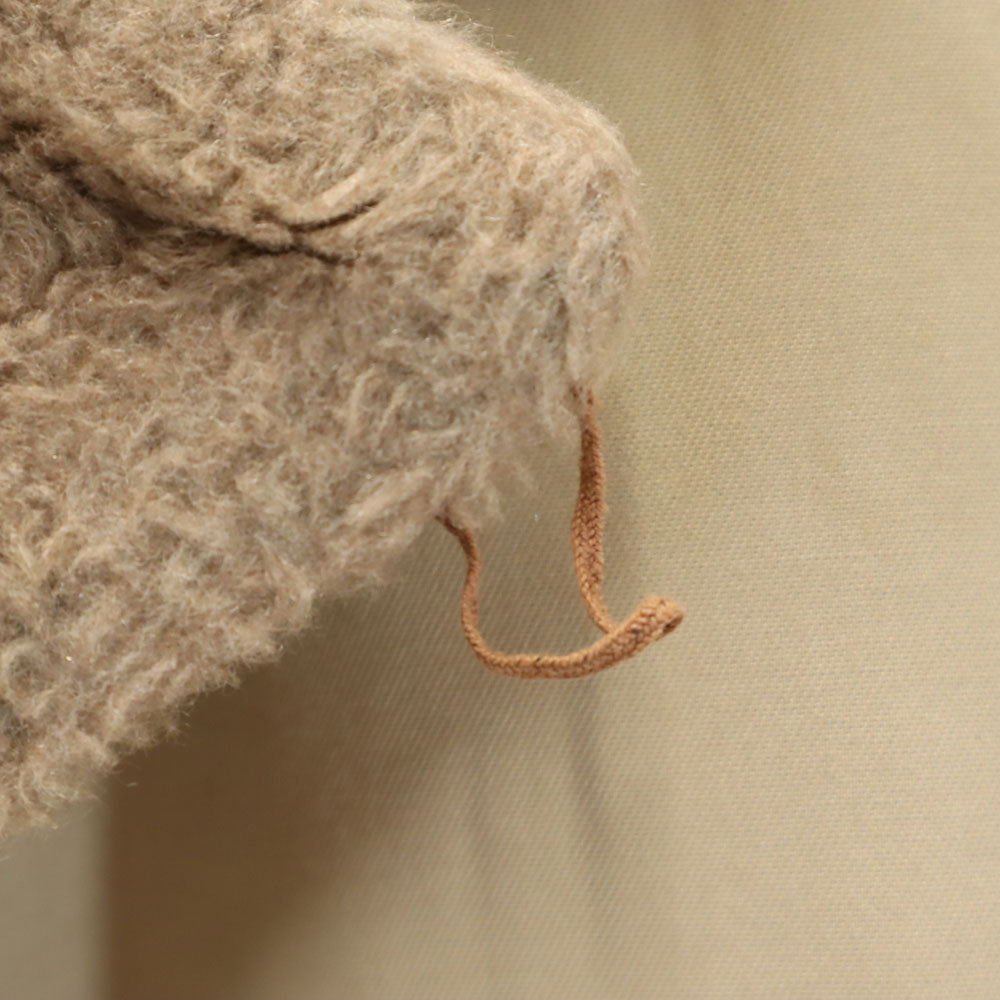 LONDON FOG ロンドンフォグ 70s ヴィンテージ アルスター コート 40 ベージュ 裏ファー メンズ