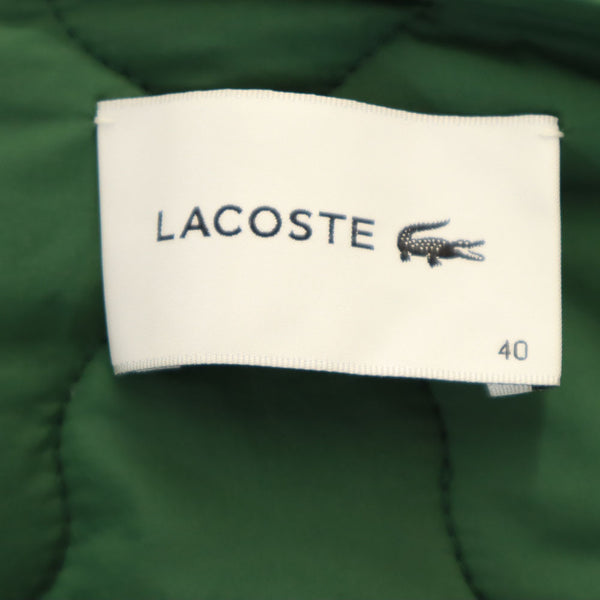 ラコステ 3WAY コート 40 ネイビー LACOSTE 長袖ライナー付き レディース