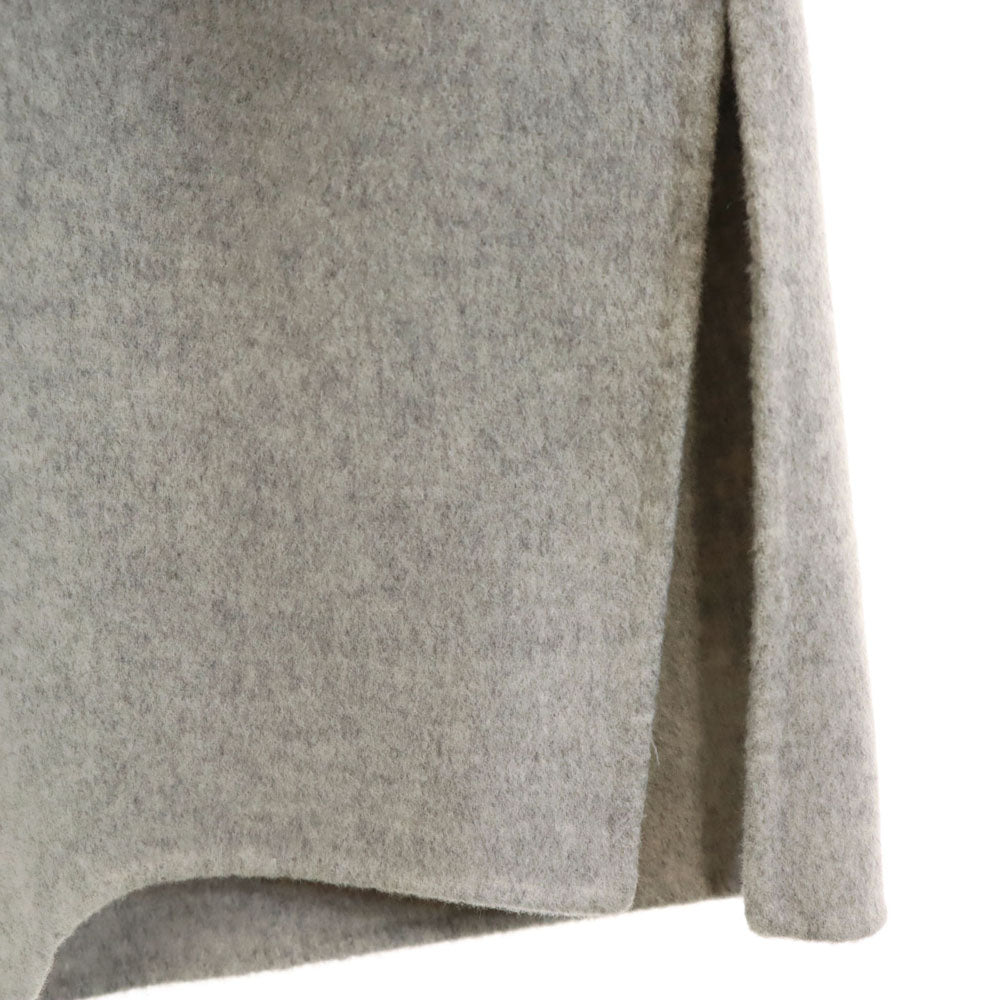 未使用 URBAN RESEARCH アーバンリサーチ ウールブレンド リバーオーバーサイズ ガウンコート F グレー タグ付き レディース