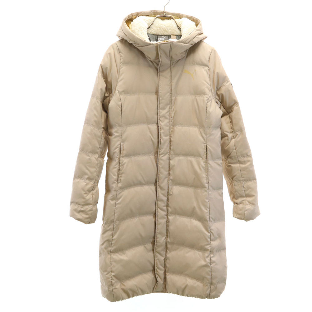 PUMA プーマ ダウンコート L ベージュ レディース