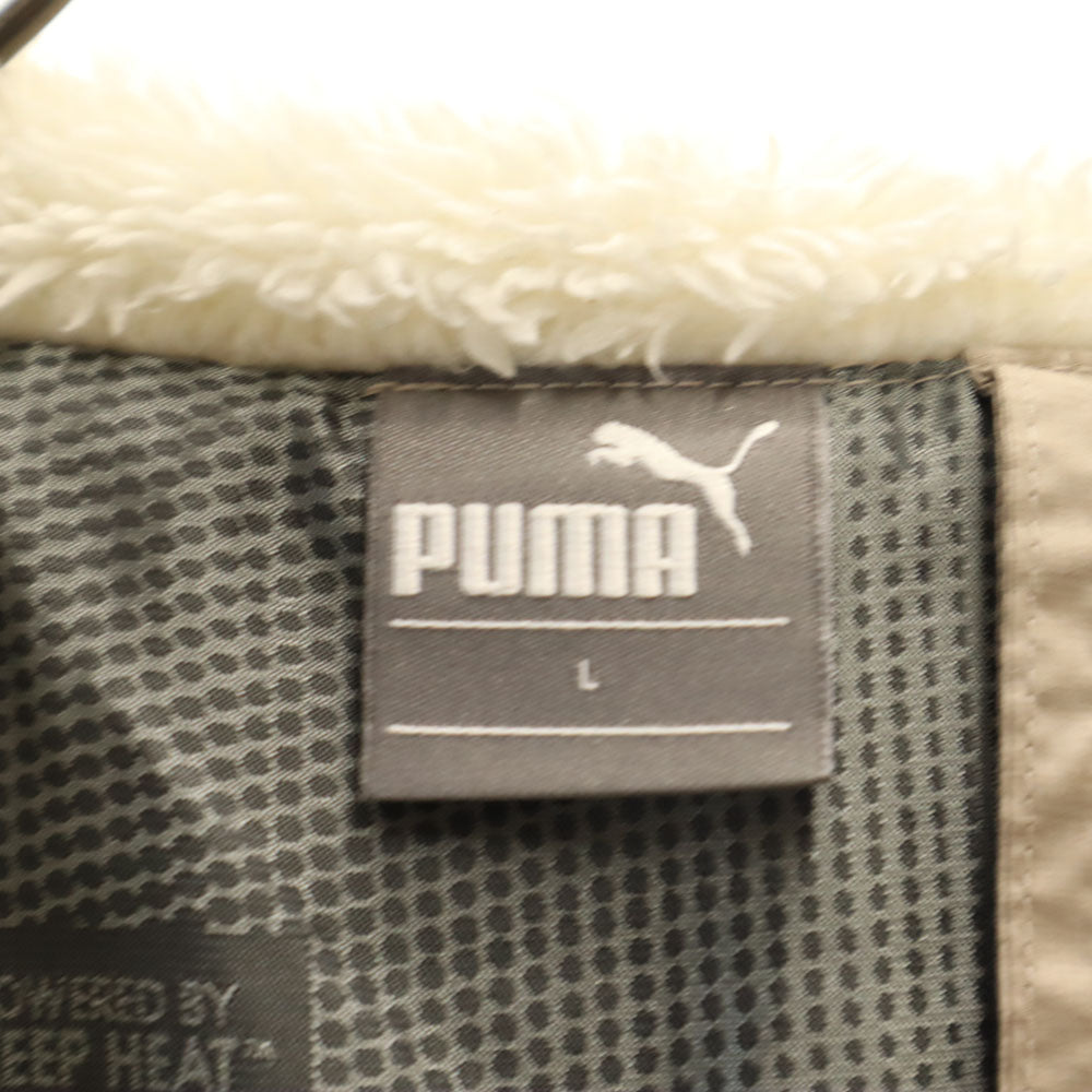 PUMA プーマ ダウンコート L ベージュ レディース