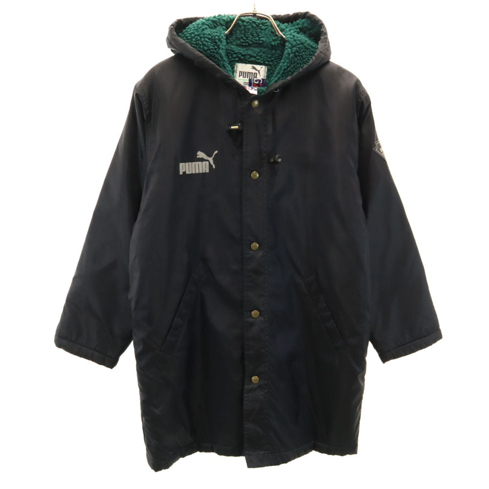 PUMA プーマ 90s オールド ヒットユニオン ベンチコート 160CM ブラック 裏ボア キッズ