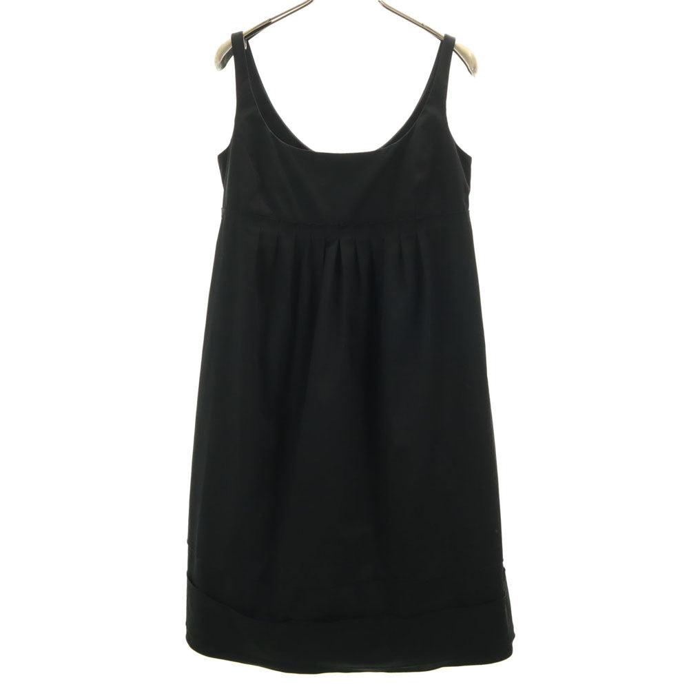 FOXEY NEW YORK フォクシーニューヨーク 日本製 キャミワンピース 40 ブラック レディース