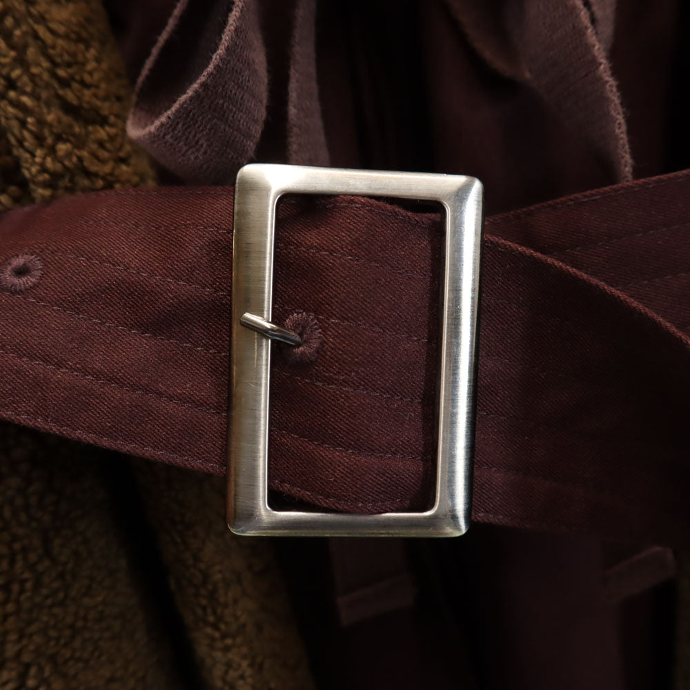 CLANE クラネ レイヤード ボア コート 1 ブラウン レディース