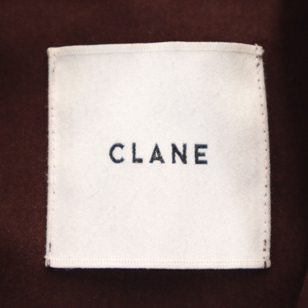 CLANE クラネ レイヤード ボア コート 1 ブラウン レディース