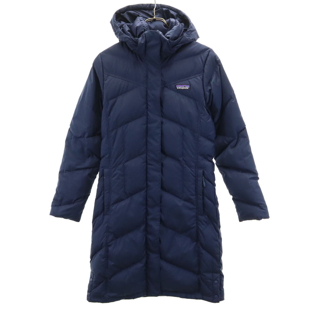 patagonia パタゴニア 28441FA19 ダウンコート XS ネイビー アウトドア レディース