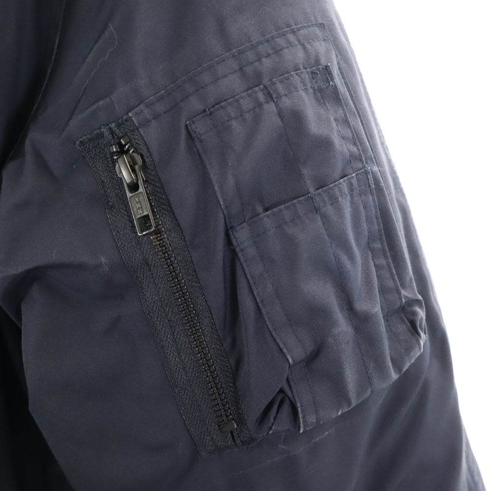 モーガンメンフィスベル N-3B フライトジャケット S ネイビー メンズ