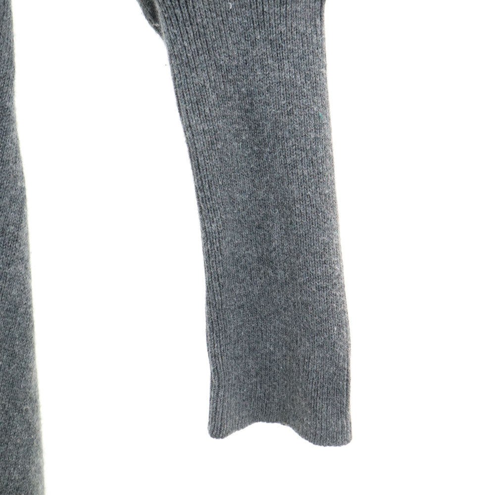 Vivienne Westwood ANGLOMANIA ヴィヴィアンウエストウッド アングロマニア 長袖 ニット ワンピース 38 グレー 変形 レディース