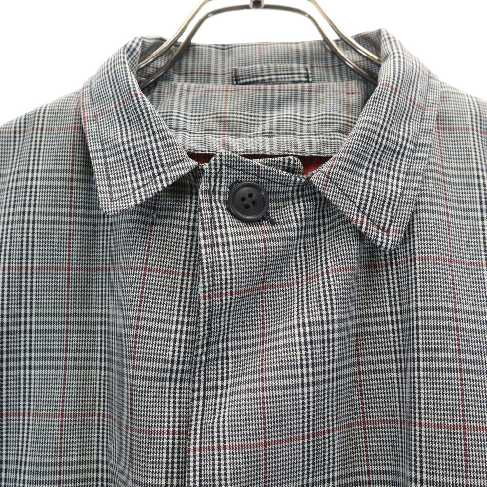 Sears シアーズ 70s ヴィンテージ グレンチェック オールウェザー コート グレー チェスター メンズ